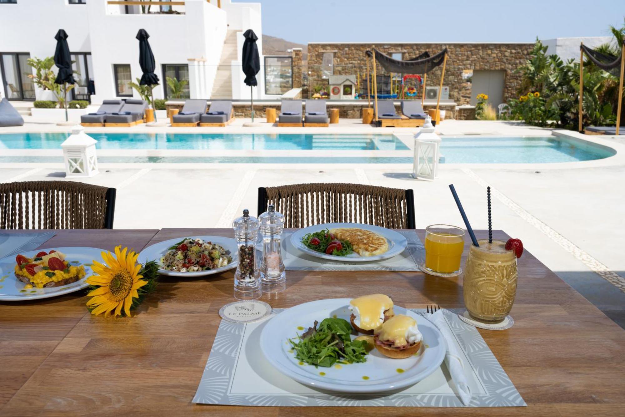 Le Palme Mykonos Hotel Klouvas Exterior foto
